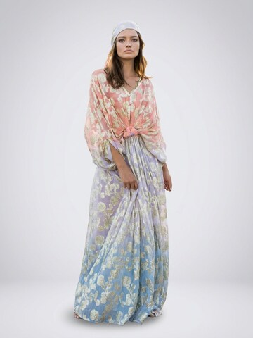 Miss June Dress 'Caftan Long Pastel' in Mixed colours
