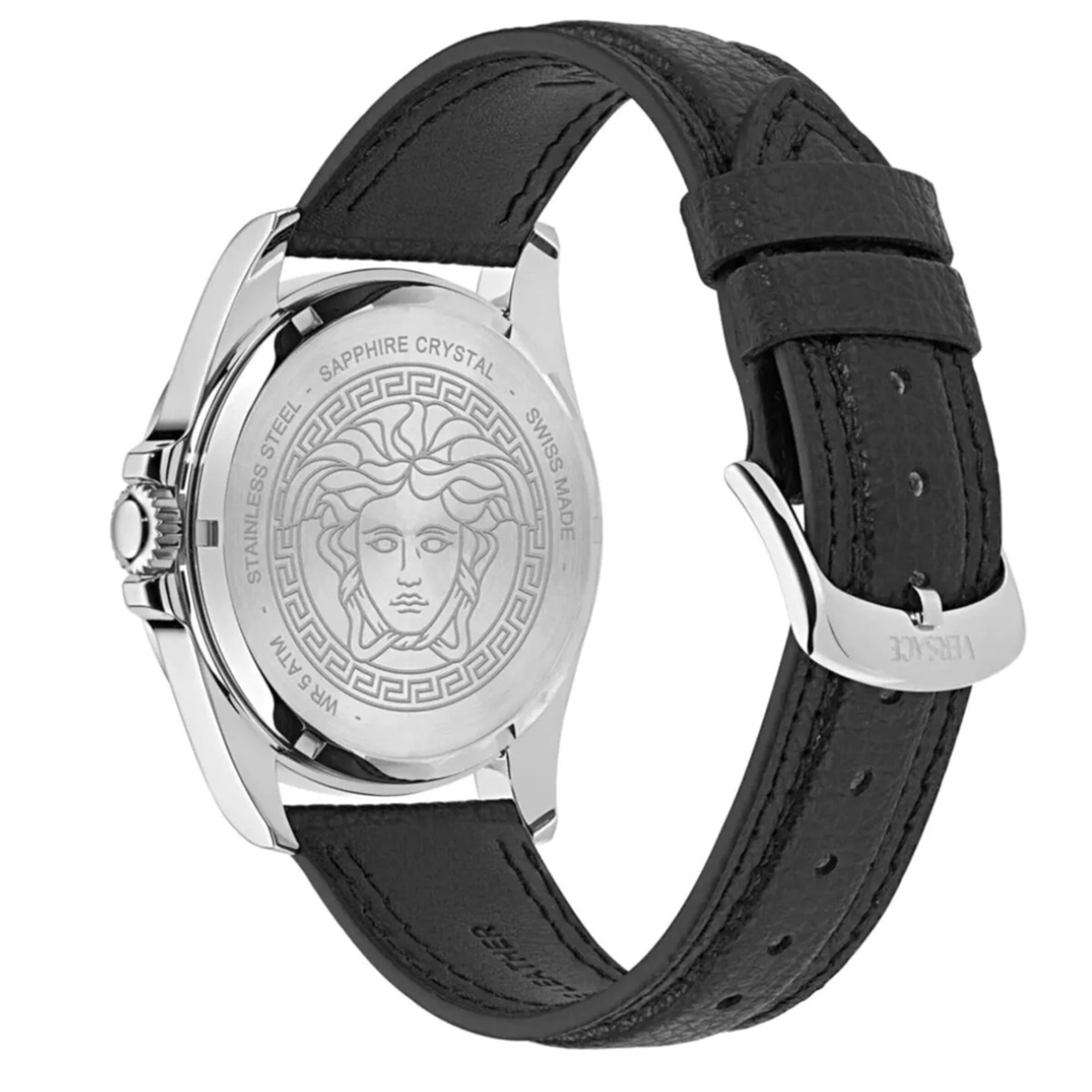 VERSACE Analoog horloge in Zwart