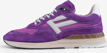 Sneaker bassa 'Runner 07' di Floris van Bommel in lilla: frontale