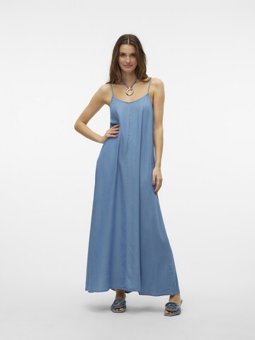 VERO MODA Letní šaty 'HARPER' – modrá: přední strana