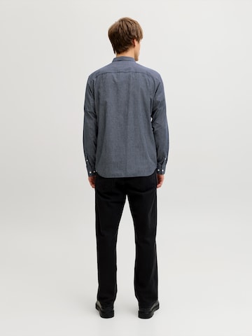 JJ Rebel Regular fit Πουκάμισο 'JREBGAVIN' σε μπλε