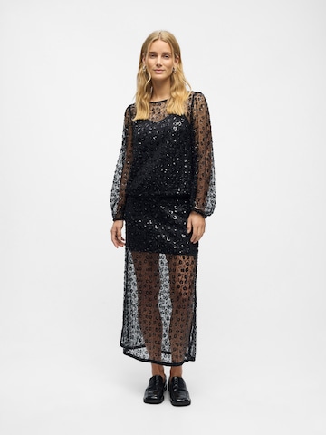 OBJECT - Blusa 'Maisy' en negro