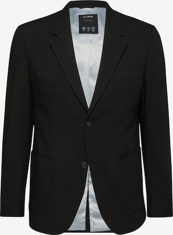 Coupe regular Veste de costume s.Oliver en noir : devant