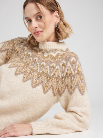 YAS Pullover 'YASELA' in Beige