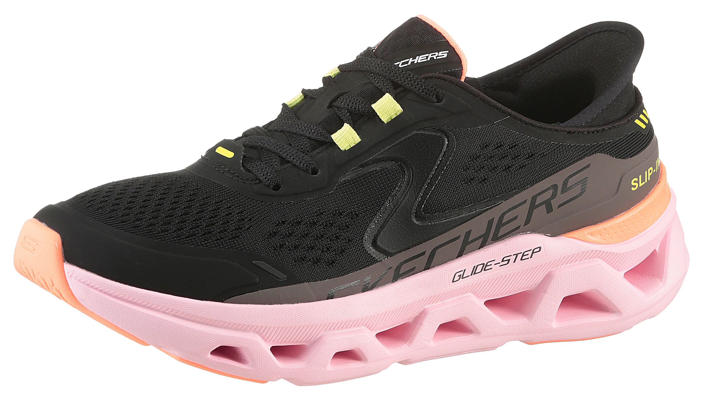 SKECHERS Sneakers in Black: front