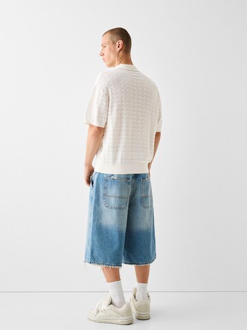 Bershka Shirt in Wit