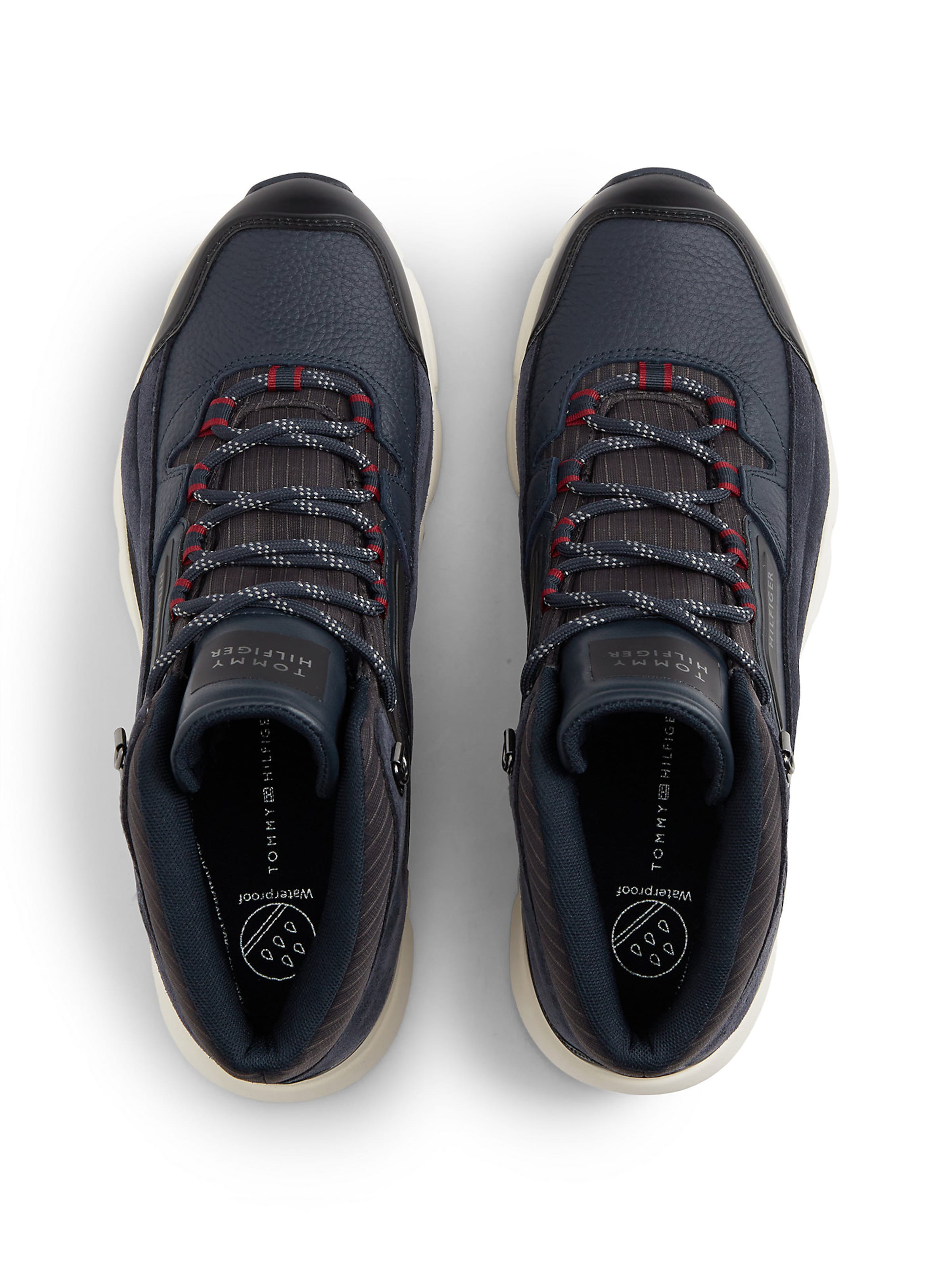 TOMMY HILFIGER Sneakers hoog in Blauw