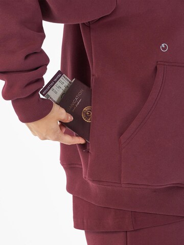 Organication Sweatjacke in Rot