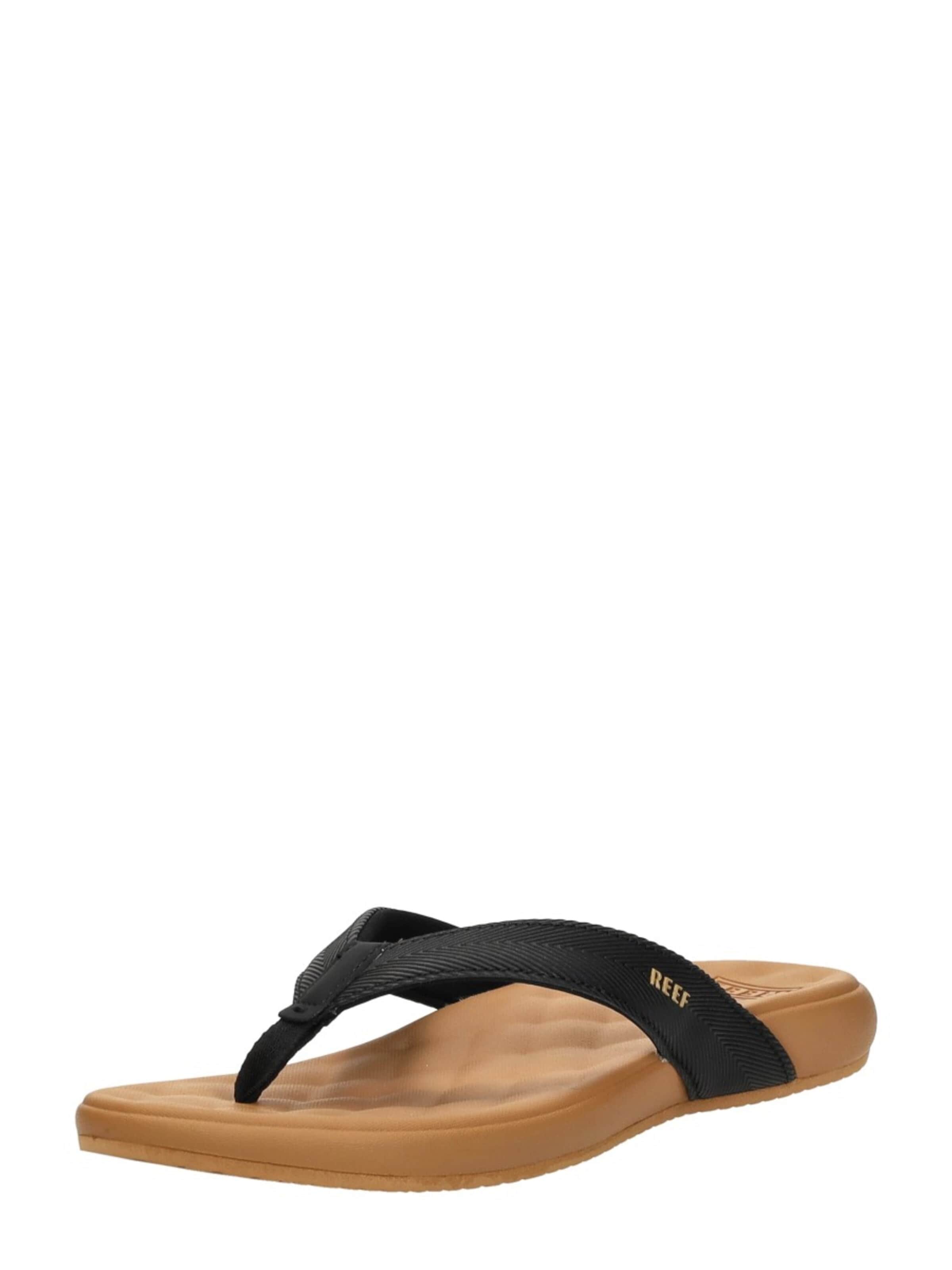 REEF Teenslipper 'Cushion Melody' in Zwart