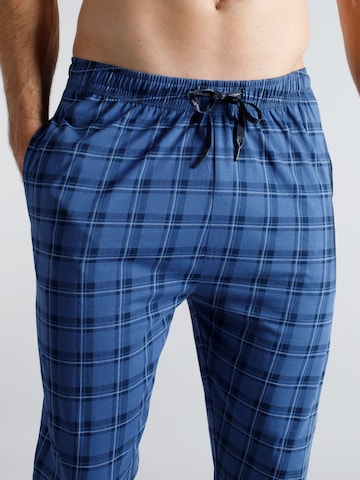 TOM TAILOR Pyjamahose in Blau
