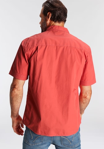 Man's World Regular Fit Hemd in Rot