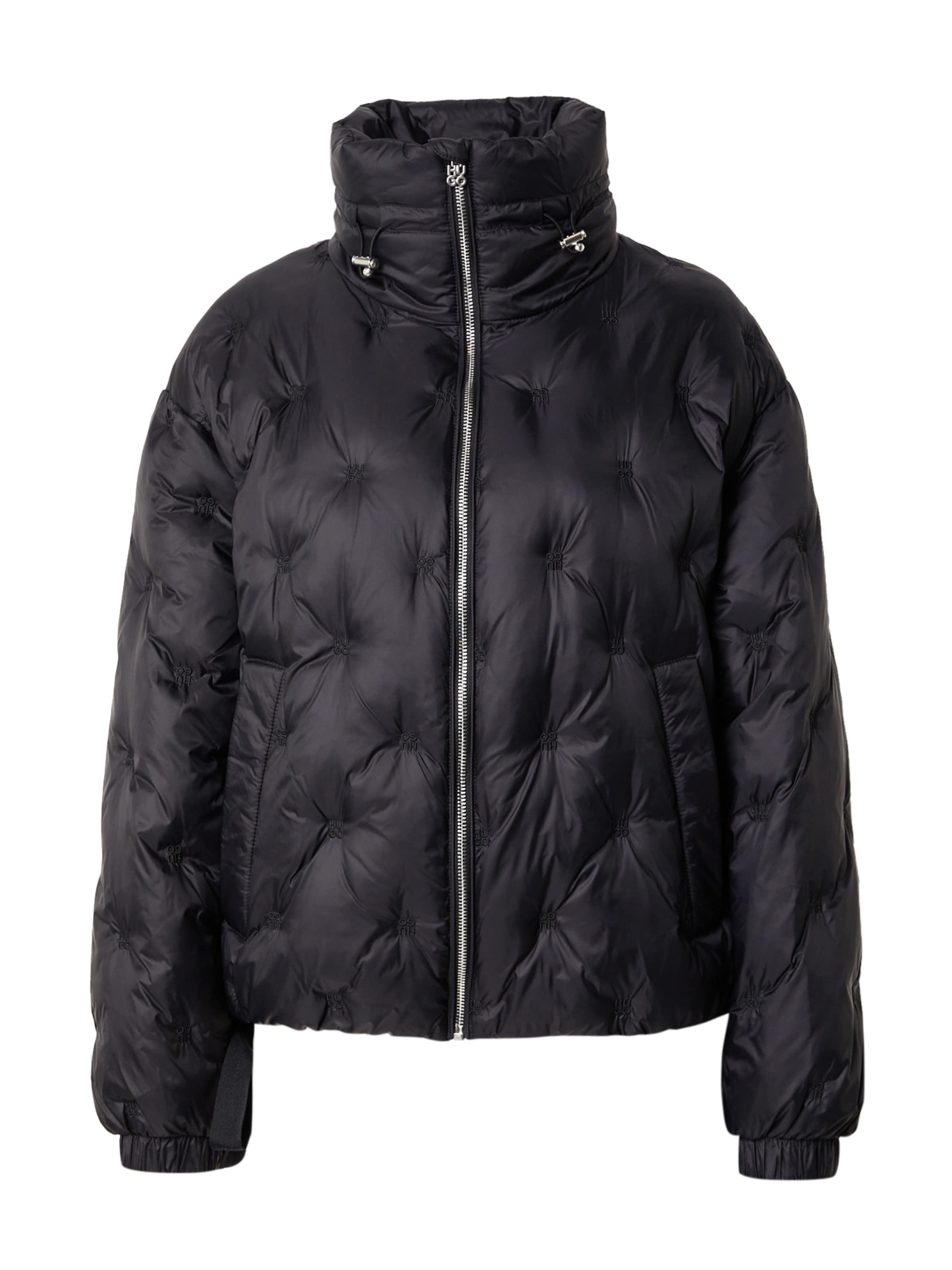 Giacca invernale di HUGO in nero: frontale