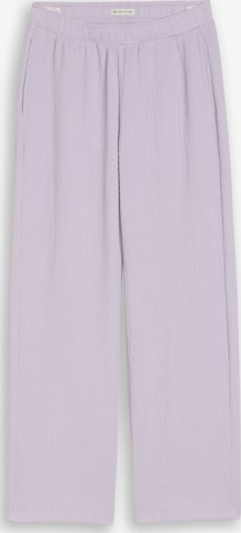 TOM TAILOR Pants in Purple: front