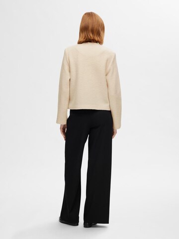 Cardigan 'DARLA' SELECTED en beige