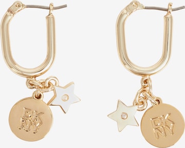 DKNY - Pendientes en oro: frente