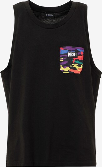 DIESEL T-Shirt in mischfarben / schwarz, Produktansicht