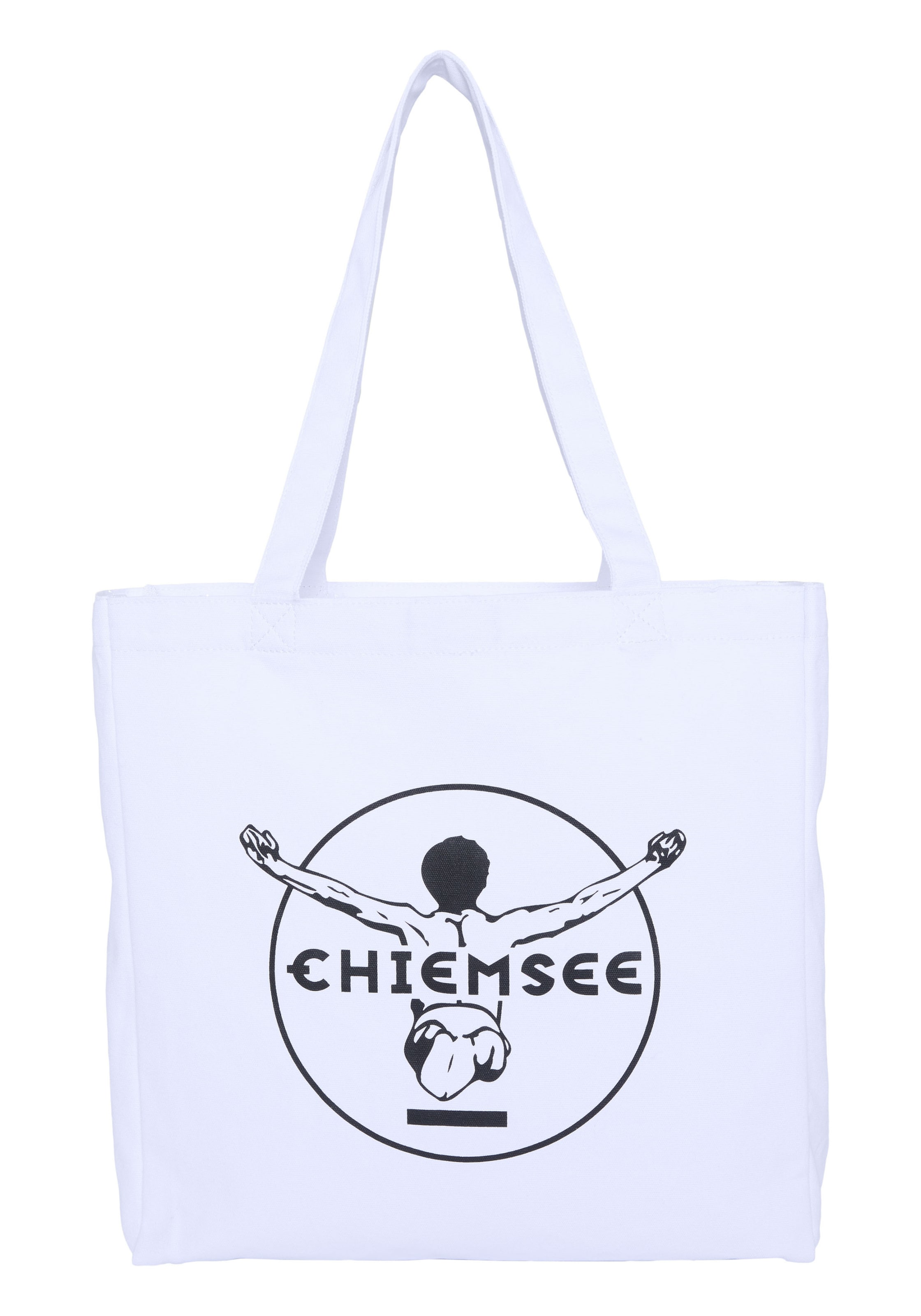 CHIEMSEE Beach Bag in White: front