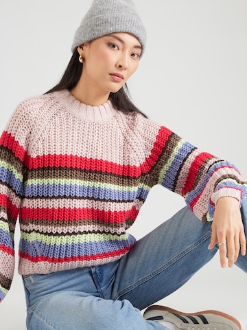 Pull-over 'JXKELLY' JJXX en violet