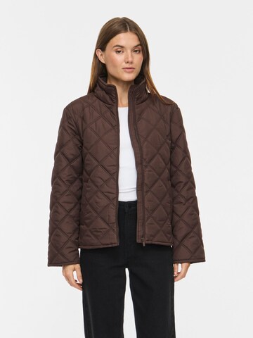 VILA Between-Season Jacket 'VITate' in Brown: front