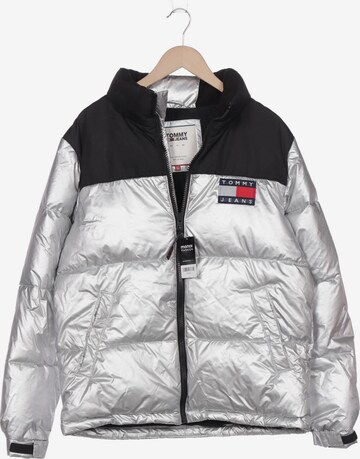 Tommy Jeans Jacket & Coat in L in Silver: front