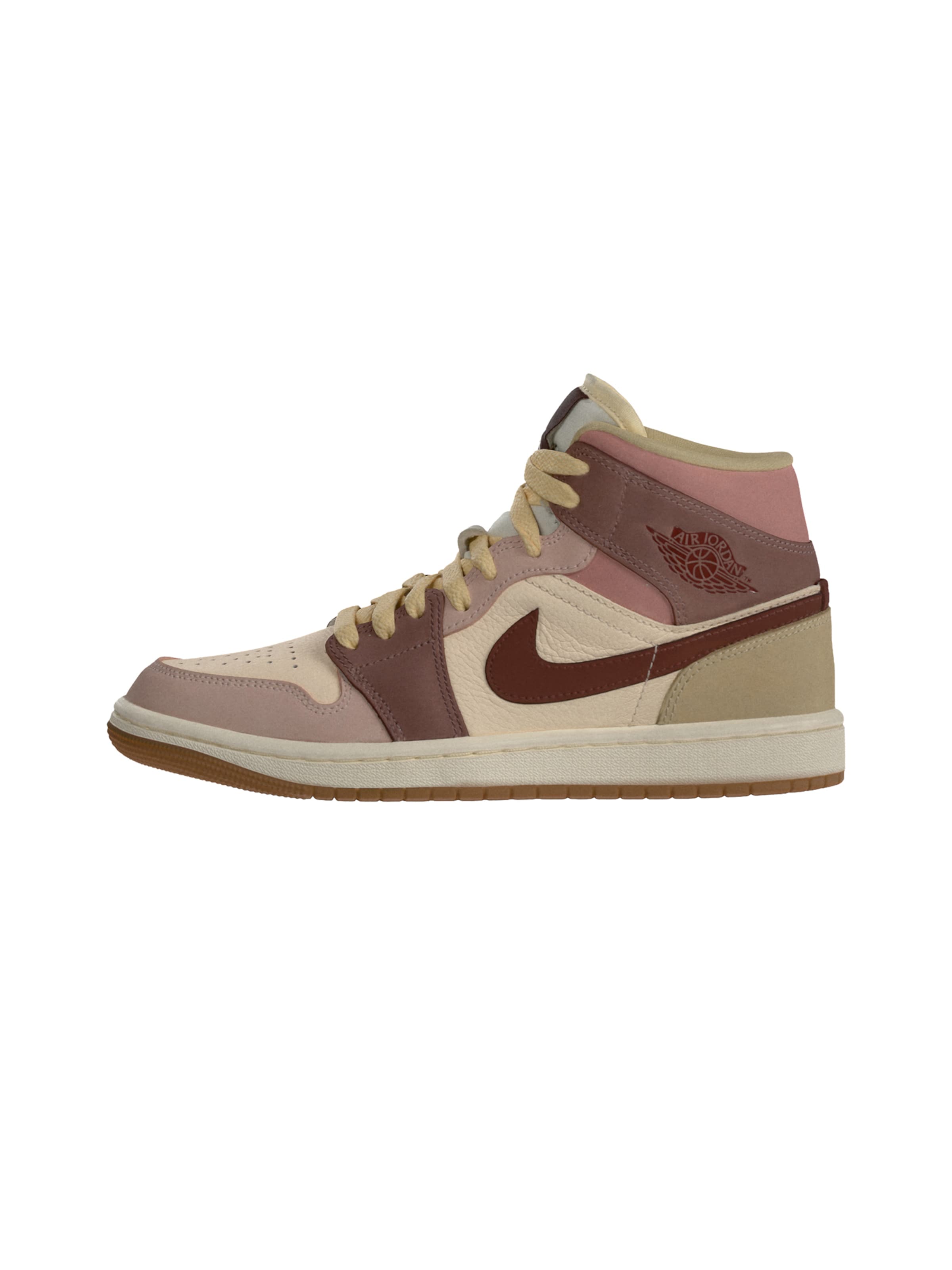 Jordan Visoke superge 'AIR JORDAN 1' | oranžna barva: sprednja stran
