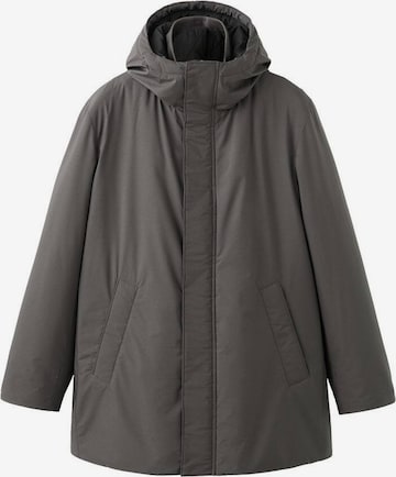 MANGO MAN Winter Parka 'Ben' in Grey: front