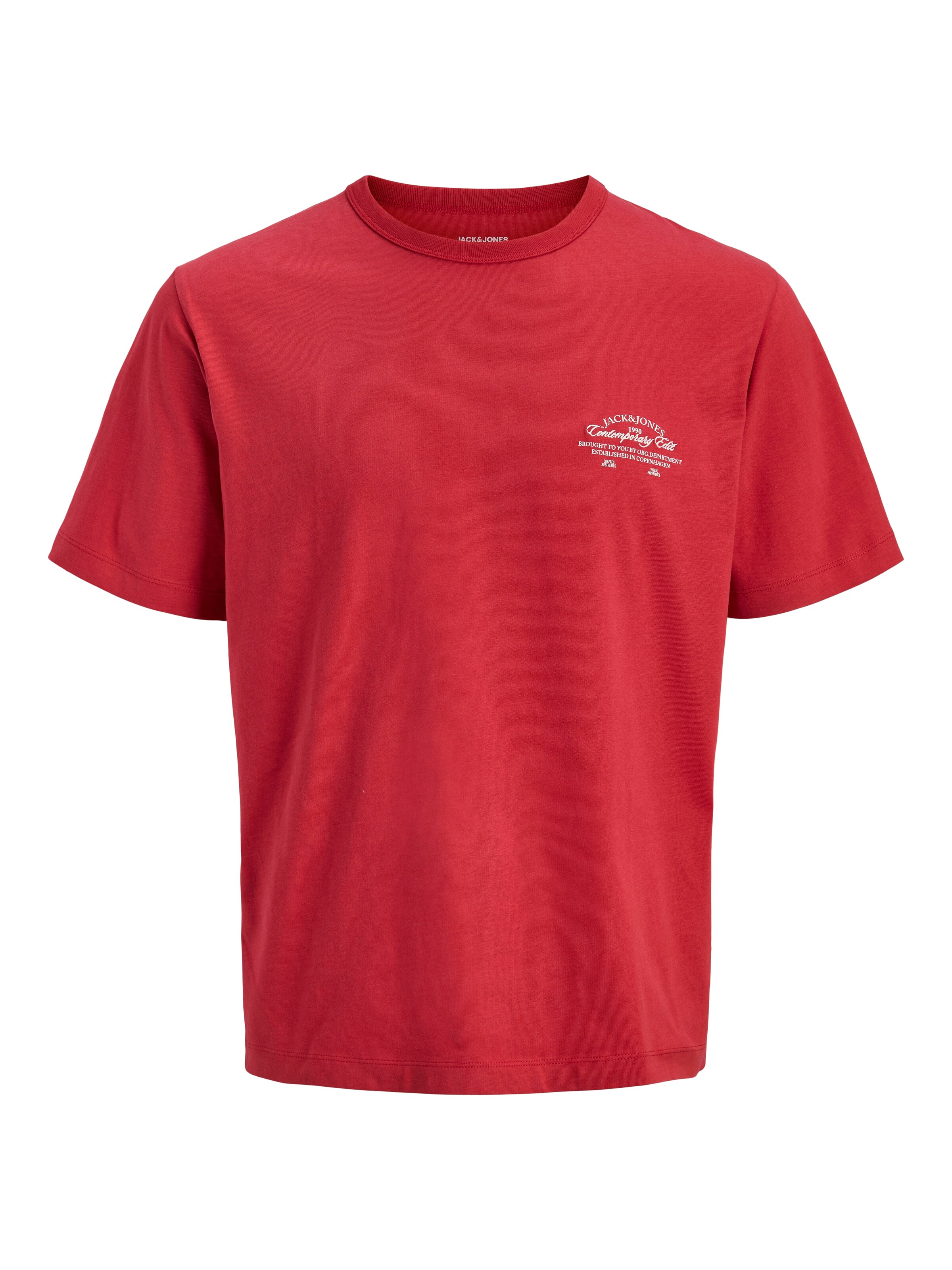 JACK & JONES Shirt in Red: front