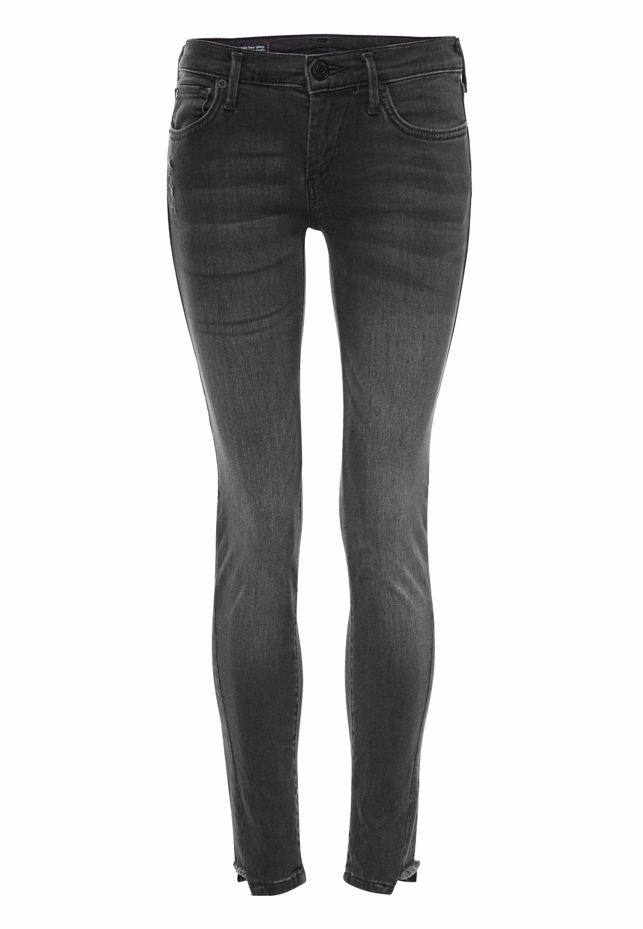 Regular Jean True Religion en noir : devant