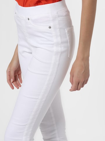 Cambio Regular Jeans in White