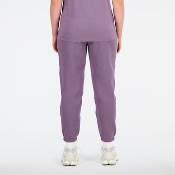 Loosefit Pantalon de sport 'Essentials' new balance en violet