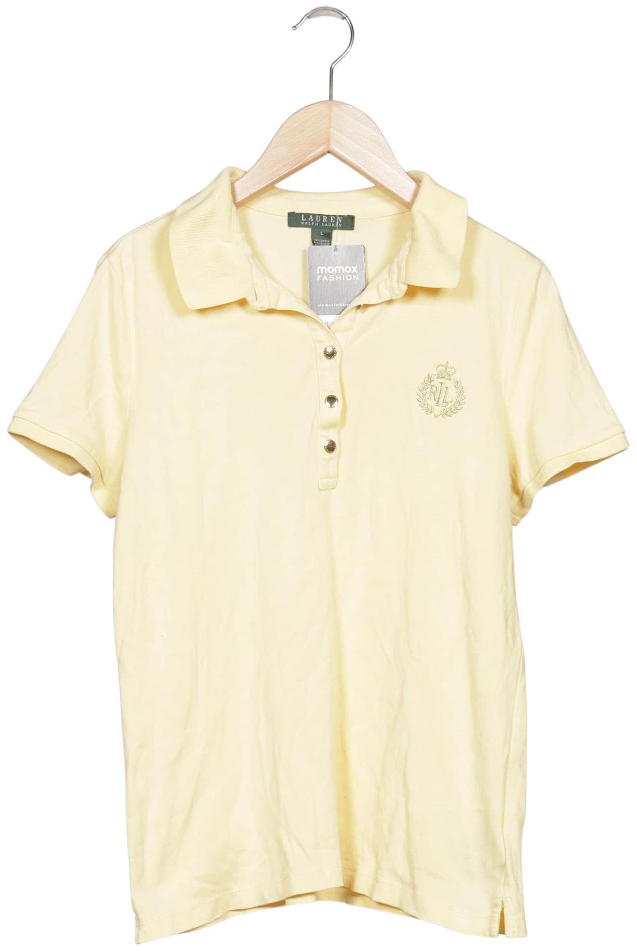 Lauren Ralph Lauren Top & Shirt in L in Yellow: front