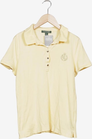 Lauren Ralph Lauren Poloshirt L in Gelb: Vorderseite