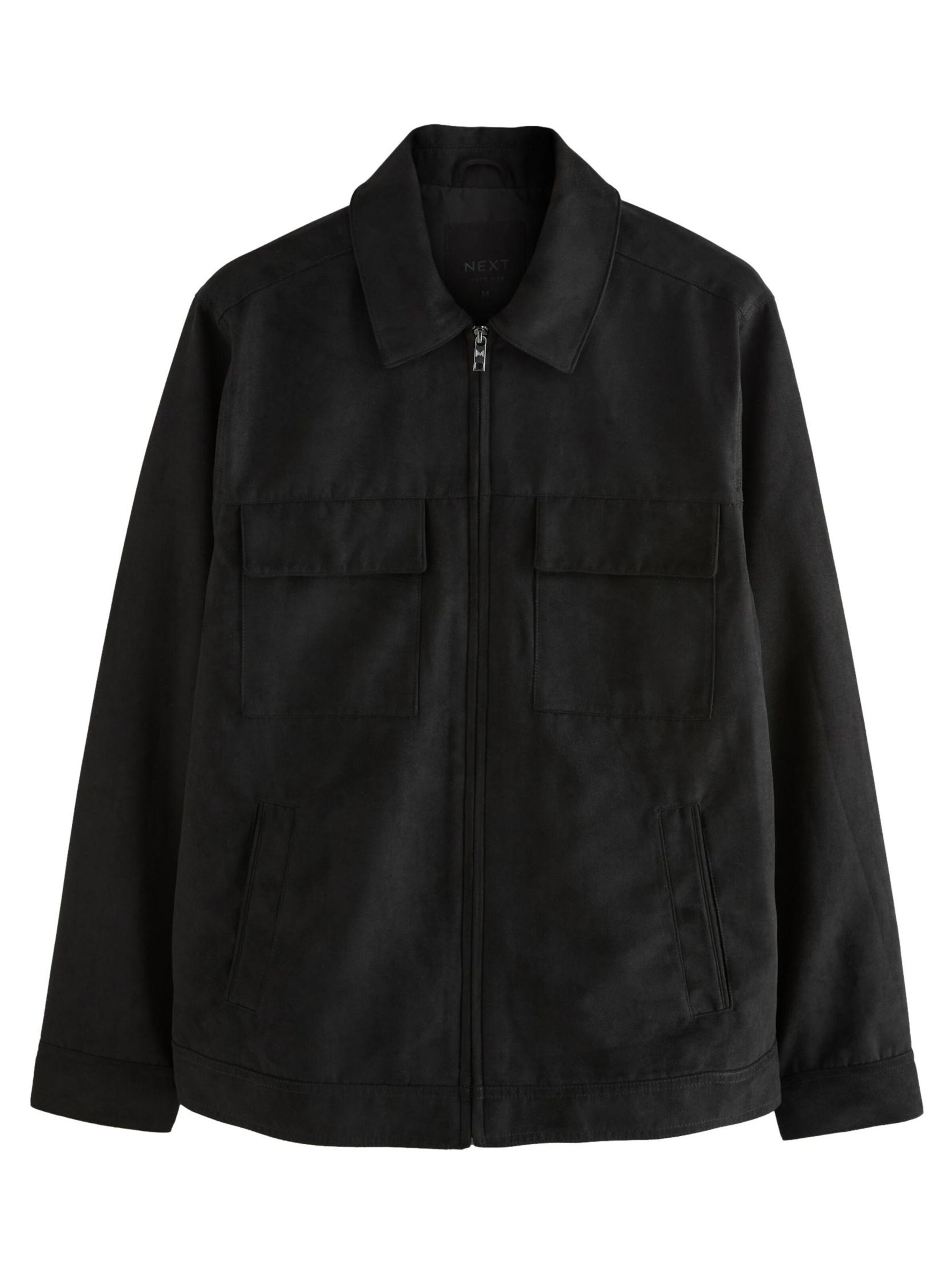 Next Tussenjas in Zwart: voorkant