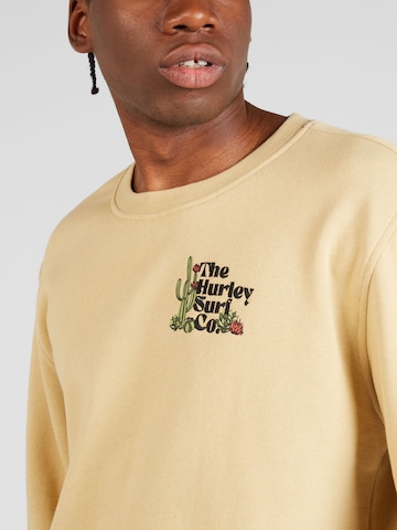 HurleySportska sweater majica 'BAJA' - bež boja
