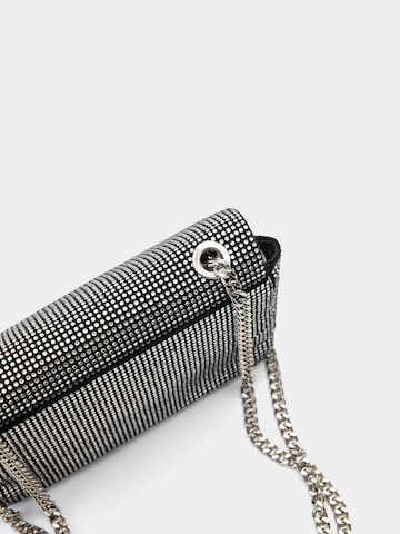 Pull&Bear Crossbody Bag in Silver