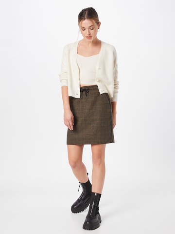 VERO MODA Skirt 'Farrahmy' in Brown