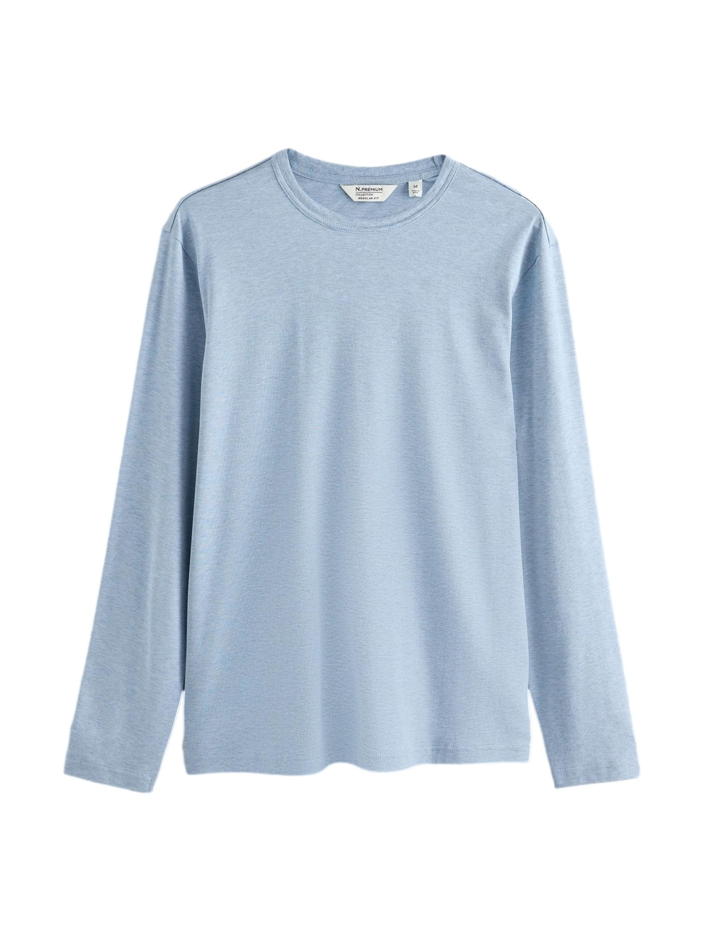 Next Bluser & t-shirts 'Supima' i blå: forside
