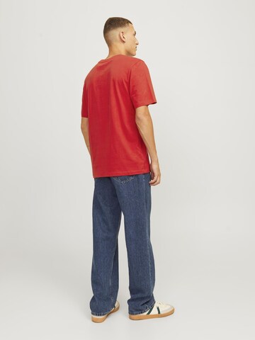 Maglietta 'Xmas Funny' di JACK & JONES in rosso