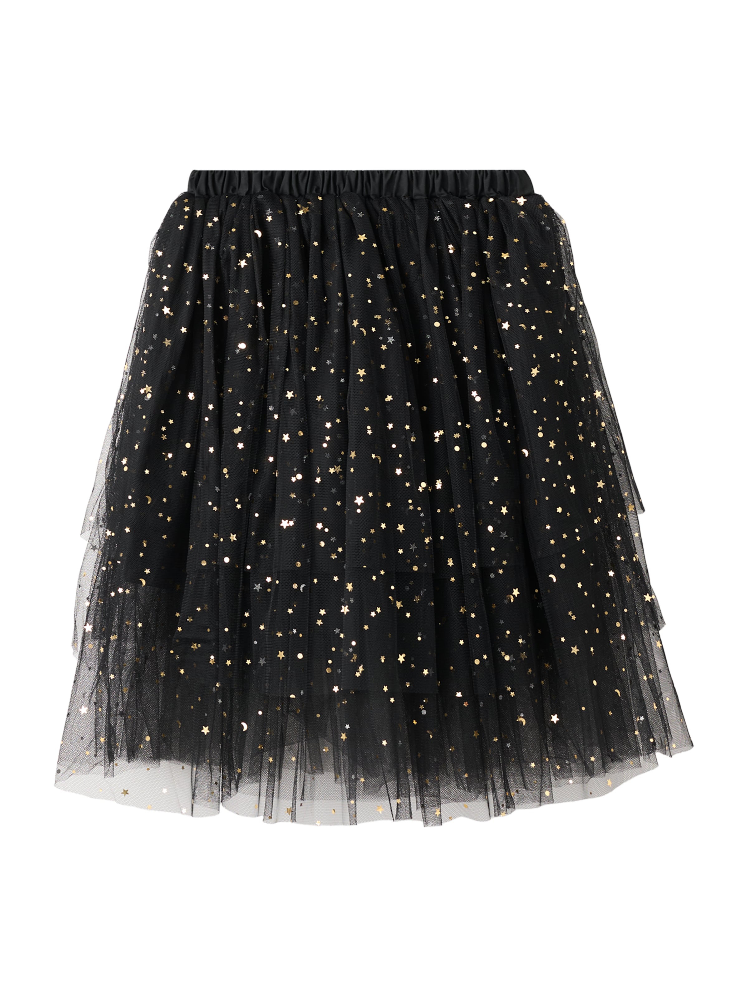 MANGO KIDS Spódnica 'WITCH' w kolorze czarny: przód