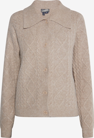 DreiMaster Vintage Strickjacke in Beige: predná strana