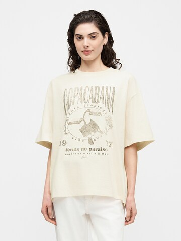 BOSS - Camiseta 'C_Eboys_2' en blanco: frente