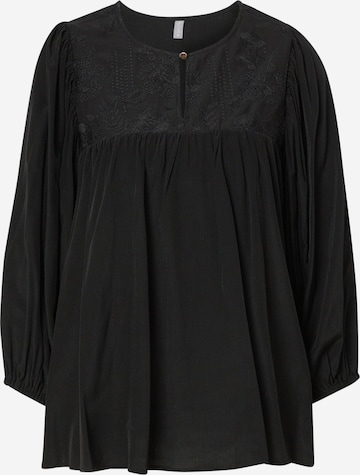 CULTURE Blouse 'Asmine' in Black: front