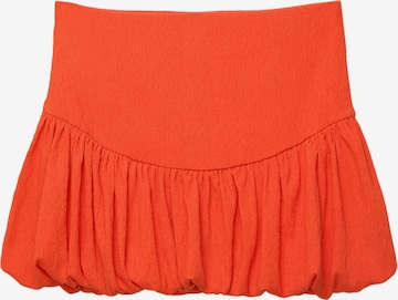 Pull&BearSuknja - narančasta boja: prednji dio