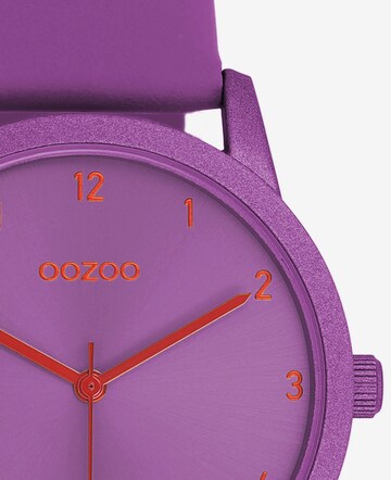 OOZOO Analog Watch in Purple