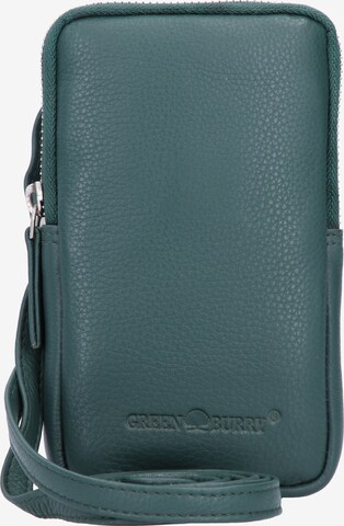 GREENBURRY Crossbody Bag 'Nappa' in Green: front