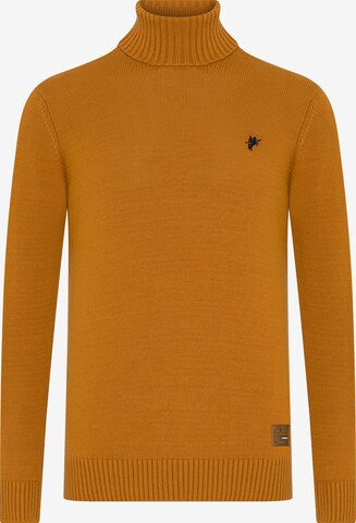 DENIM CULTURE - Jersey 'Jason' en naranja: frente