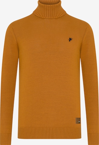 DENIM CULTURE Sweater 'Jason' in Orange: front