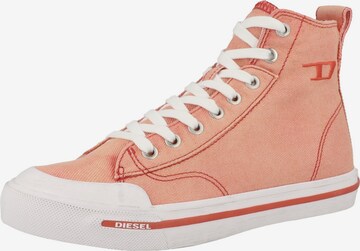 DIESEL High-Top Sneakers 'S-Athos' in Orange