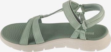 Sandales 'Go Walk Flex' SKECHERS en vert : devant