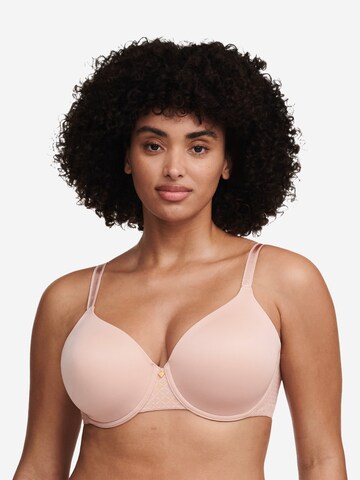 Chantelle T-shirt Bra 'Norah Chic' in Pink: front